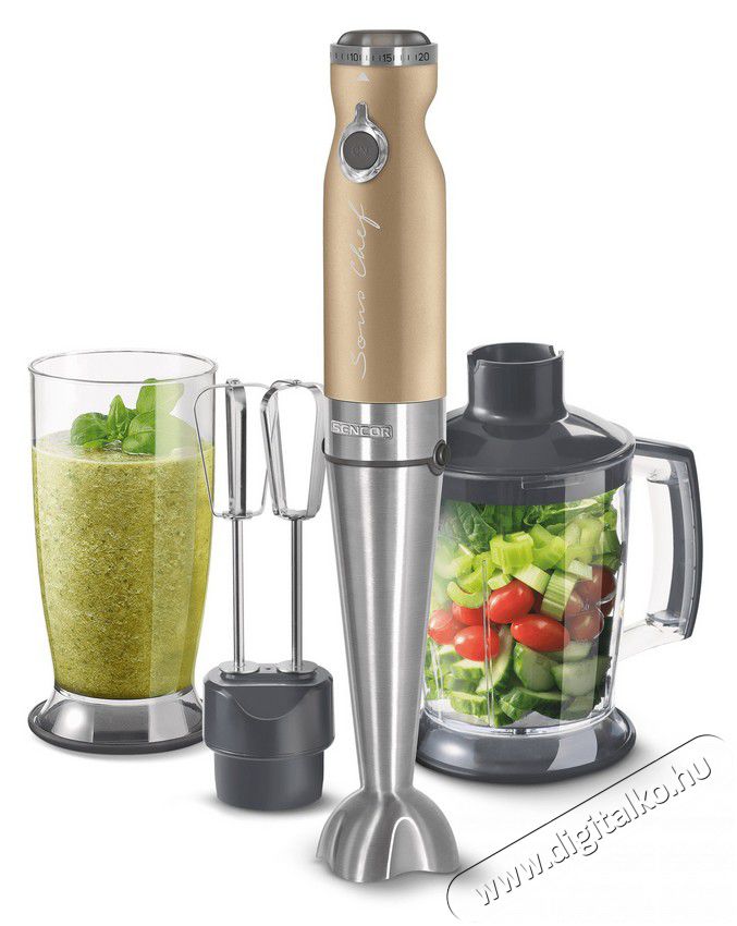 Sencor SHB 5607CH botmixer szett Konyhai termékek - Konyhai kisgép (előkészítés / feldolgozás) - Botmixer - 346021