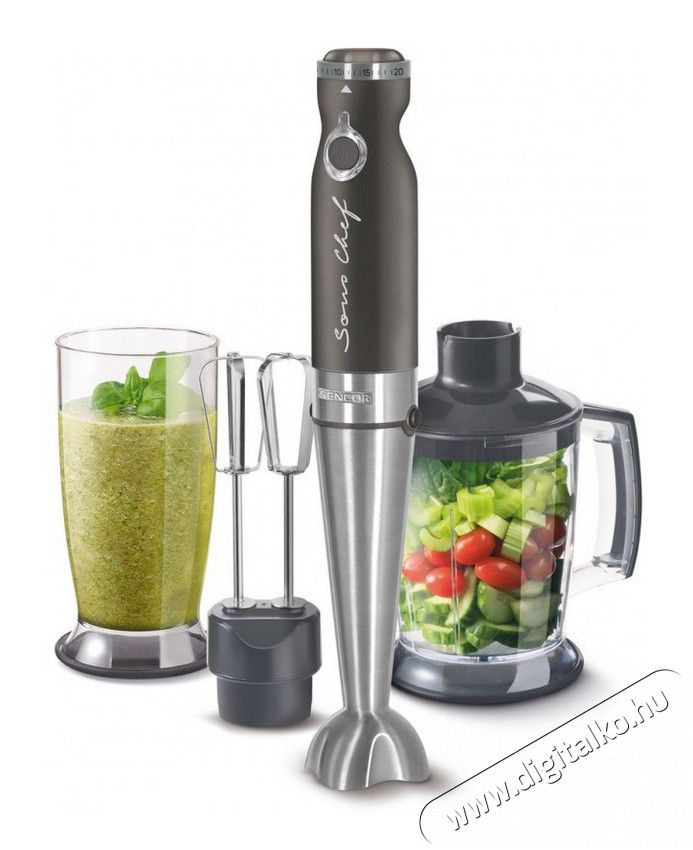 Sencor SHB 5608BK Botmixer szett 4 in 1 Konyhai termékek - Konyhai kisgép (előkészítés / feldolgozás) - Botmixer - 346022