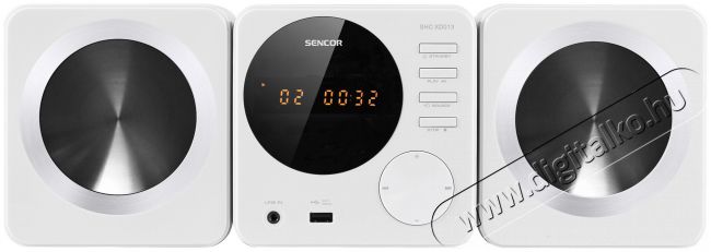 Sencor SHC XD013 mini hifi - fehér Audio-Video / Hifi / Multimédia - Hifi - Sztereó - Mikro-, mini hifi rendszer - 288056