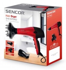 Sencor SHD6701RD hajszárító Szépségápolás / Egészség - Hajápolás - Hajszárító - 342568