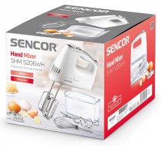 Sencor SHM 5206WH kézi mixer Konyhai termékek - Konyhai kisgép (előkészítés / feldolgozás) - Kézi mixer - 330717