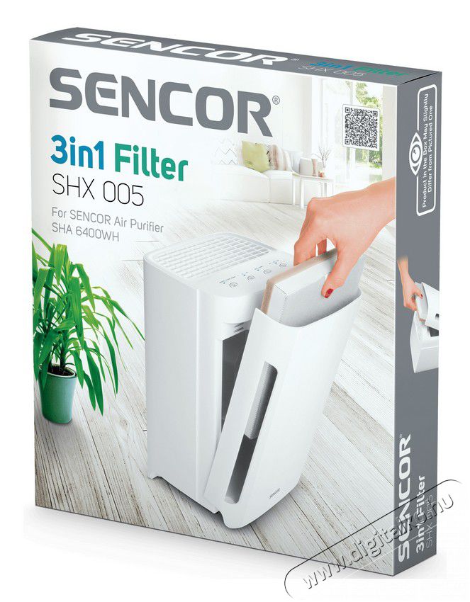 Sencor SHX 005 3in1 szűrő SHA 6400WH légtisztítóhoz Szépségápolás / Egészség - Légtisztító / párásító / párátlanító - Kiegészítő - 351527