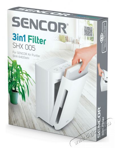 Sencor SHX 005 3in1 szűrő SHA 6400WH légtisztítóhoz Szépségápolás / Egészség - Légtisztító / párásító / párátlanító - Kiegészítő - 351527