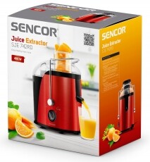 Sencor SJE 742RD gyümölcscentrifuga Konyhai termékek - Konyhai kisgép (előkészítés / feldolgozás) - Gyümölcs centrifuga / prés - 300433