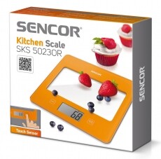 Sencor SKS 5023OR Konyhai mérleg - narancs Konyhai termékek - Konyhai mérleg - 274791