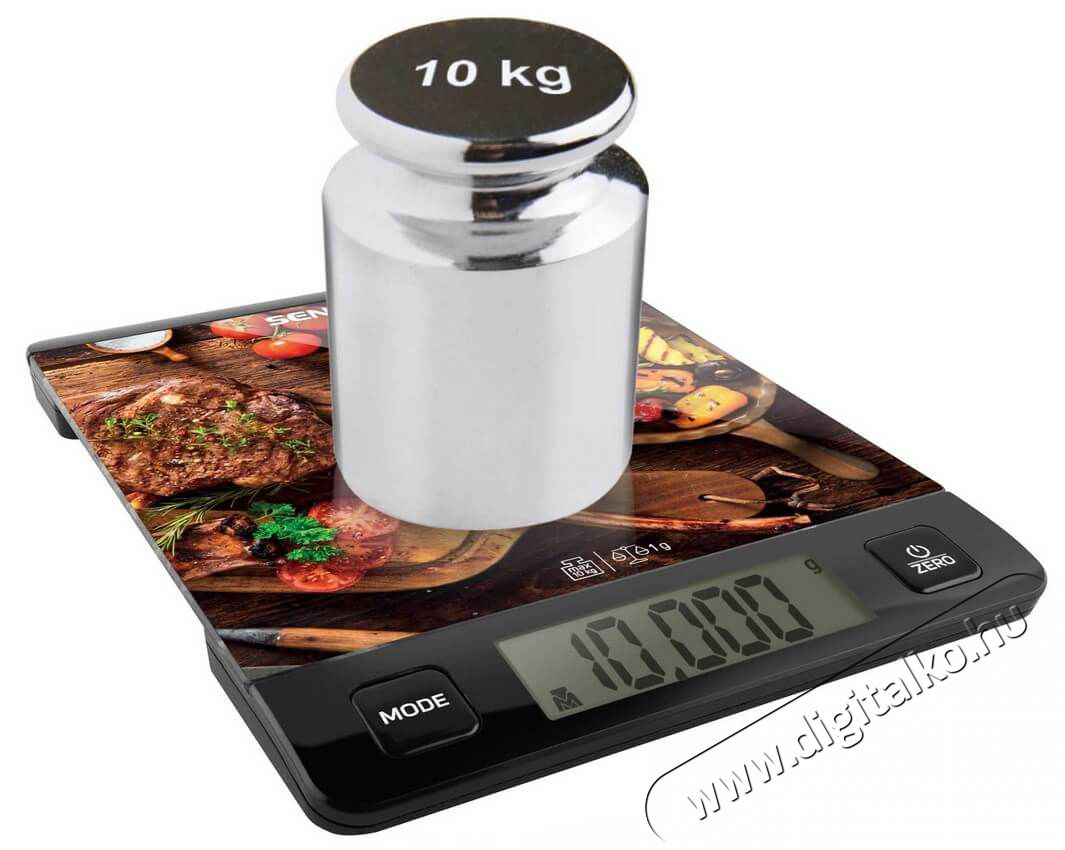 Sencor SKS 7001BK konyhai mérleg Konyhai termékek - Konyhai mérleg - 336098