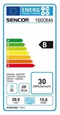 Sencor SLE 1660M4 HD Ready LED televízió Televíziók - LED televízió - 720p HD Ready felbontású - 277750