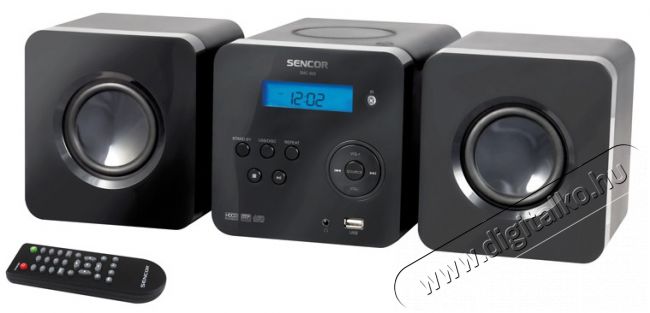 Sencor SMC 605  Mikro hifi torony Audio-Video / Hifi / Multimédia - Hifi - Sztereó - Mikro-, mini hifi rendszer - 274586