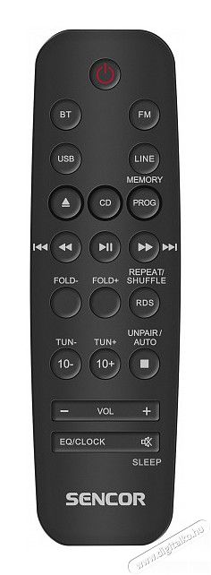 Sencor SMC 4300BR Mikro Hi-Fi rendszer Audio-Video / Hifi / Multimédia - Hifi - Sztereó - Mikro-, mini hifi rendszer - 346040