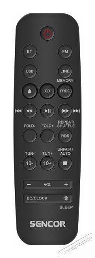 Sencor SMC 4300BR Mikro Hi-Fi rendszer Audio-Video / Hifi / Multimédia - Hifi - Sztereó - Mikro-, mini hifi rendszer - 346040