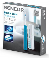 Sencor SOC 1102TQ szónikus elektromos fogkefe Szépségápolás / Egészség - Száj / fog ápolás - Elektromos fogkefe - 331877