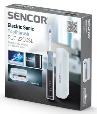 Sencor SOC 2200SL szónikus elektromos fogkefe Szépségápolás / Egészség - Száj / fog ápolás - Elektromos fogkefe - 331878