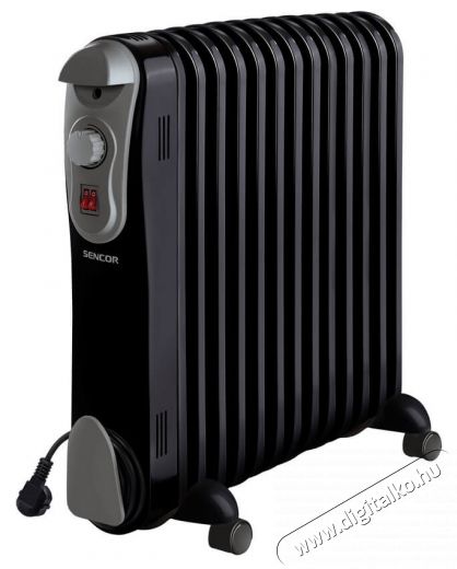 Sencor SOH 3113BK elektromos olajradiátor Háztartás / Otthon / Kültér - Fűtés - Olajradiátor - 330718