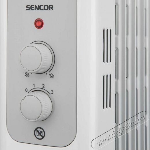 Sencor SOH 3209WH Elektromos Olajradiátor Háztartás / Otthon / Kültér - Fűtés - Olajradiátor - 346051