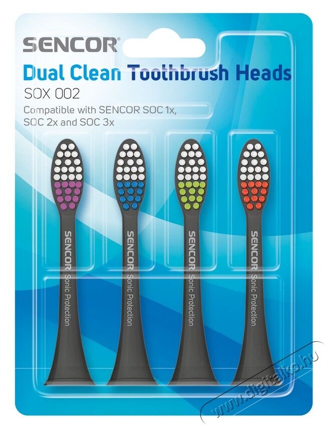 Sencor SOX 002 elektromos fogkefefej Szépségápolás / Egészség - Száj / fog ápolás - Kiegészítő - 336103