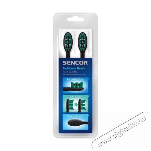 Sencor SOX 004BK Pót fogkefe fej (SOC1x2x3x) Újdonságok - Új termékek - 352022
