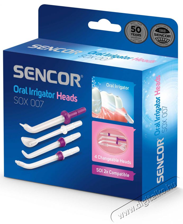 Sencor SOX 007 Pót fejek  Szépségápolás / Egészség - Száj / fog ápolás - Kiegészítő - 353649