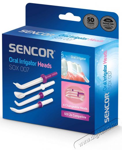 Sencor SOX 007 Pót fejek  Szépségápolás / Egészség - Száj / fog ápolás - Kiegészítő - 353649