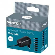 Sencor SPS 10 1000 mA univerzális tápegység Akkuk és töltők - Li-ion akkumulátor és töltő (gyári) - Töltő / hálózati adapter - 351985