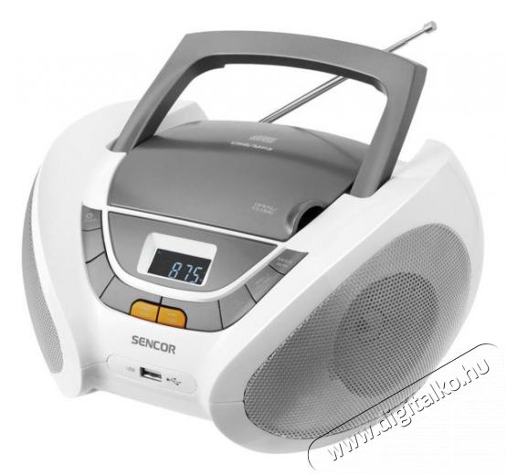Sencor SPT 232 hordozható CD-s rádió Audio-Video / Hifi / Multimédia - Hordozható CD / DVD / Multimédia készülék - Hordozható CD / Multimédia rádiómagnó / Boombox - 283213