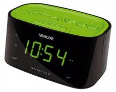 Sencor SRC 180GN Rádiós ébresztő - zöld Audio-Video / Hifi / Multimédia - Rádió / órás rádió - Ébresztőórás rádió - 274597