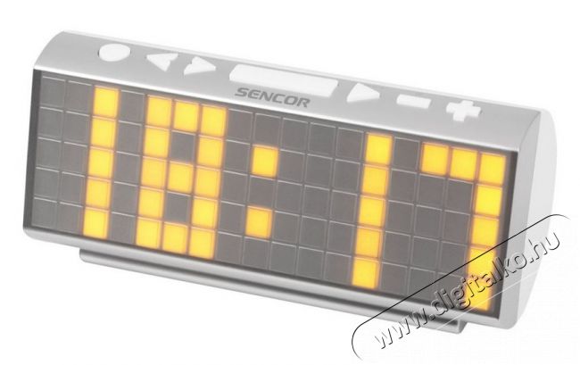Sencor SRC190OR ébresztőórás rádió Audio-Video / Hifi / Multimédia - Rádió / órás rádió - Ébresztőórás rádió - 308398