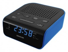 Sencor SRC 136 BU rádiós ébresztőóra - kék Audio-Video / Hifi / Multimédia - Rádió / órás rádió - Ébresztőórás rádió - 283225