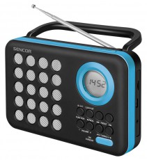 Sencor SRD 220 BBU hordozható rádió Audio-Video / Hifi / Multimédia - Rádió / órás rádió - Hordozható, zseb-, táska rádió - 288064
