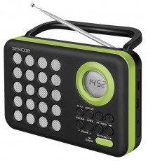 Sencor SRD 220 BGN hordozható rádió Audio-Video / Hifi / Multimédia - Rádió / órás rádió - Hordozható, zseb-, táska rádió - 288065