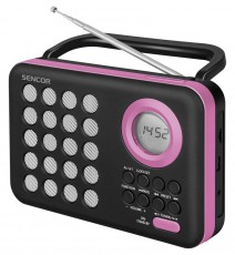 Sencor SRD 220 BPK hordozható rádió Audio-Video / Hifi / Multimédia - Rádió / órás rádió - Hordozható, zseb-, táska rádió - 288052