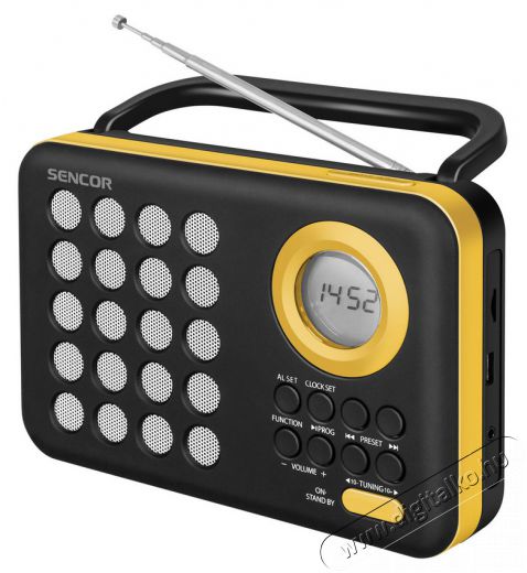 Sencor SRD 220 BYL hordozható rádió Audio-Video / Hifi / Multimédia - Rádió / órás rádió - Hordozható, zseb-, táska rádió - 288051