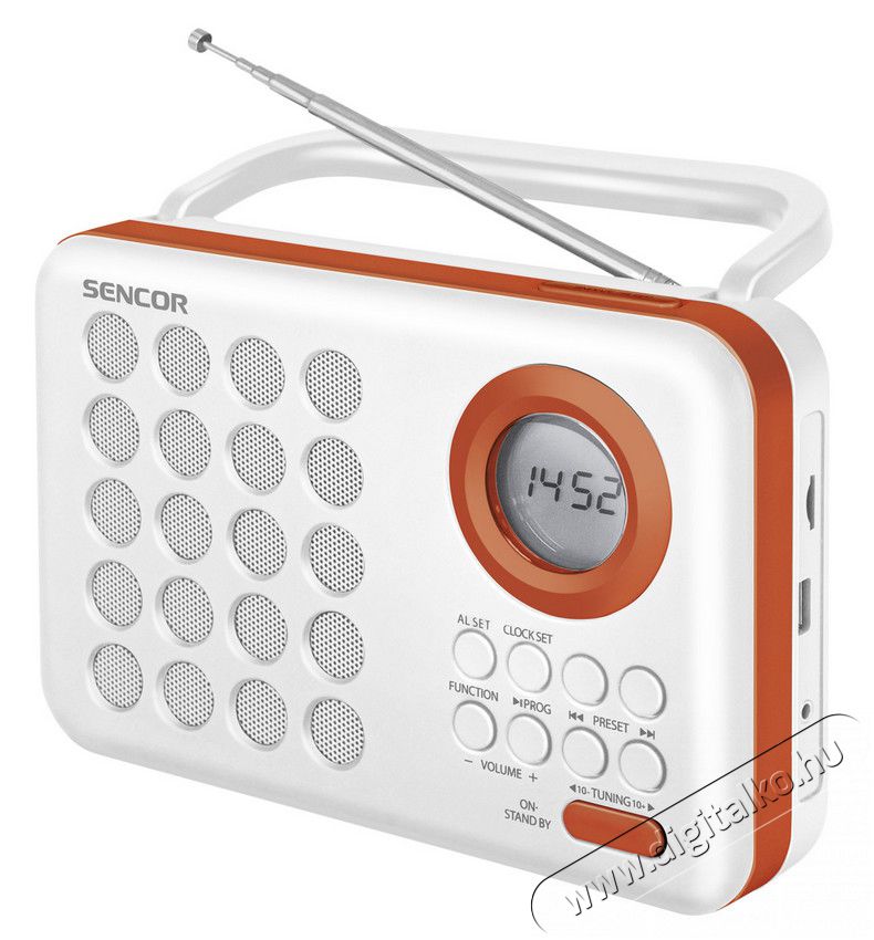 Sencor SRD 220 WOR hordozható rádió Audio-Video / Hifi / Multimédia - Rádió / órás rádió - Hordozható, zseb-, táska rádió - 288048