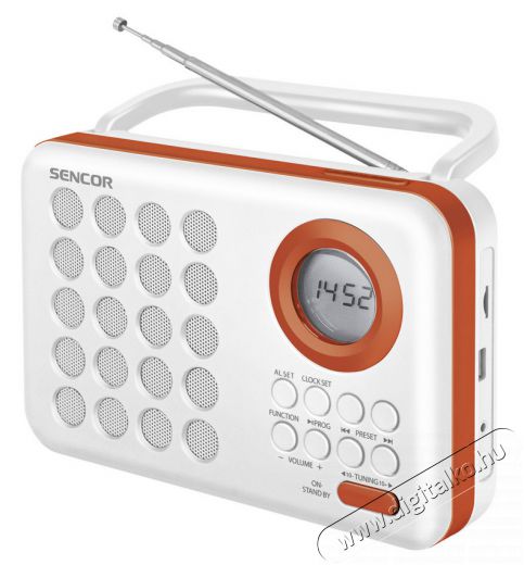 Sencor SRD 220 WOR hordozható rádió Audio-Video / Hifi / Multimédia - Rádió / órás rádió - Hordozható, zseb-, táska rádió - 288048