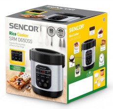 Sencor SRM 0650SS többfunkciós rizsfőző Konyhai termékek - Konyhai kisgép (sütés / főzés / hűtés / ételkészítés) - Rizsfőző - 353316