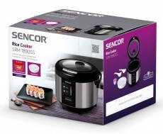 Sencor SRM 1890SS rizsfőző Konyhai termékek - Konyhai kisgép (sütés / főzés / hűtés / ételkészítés) - Rizsfőző - 336104