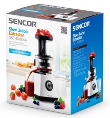 Sencor SSJ 4043WH gyümölcscentrifuga Konyhai termékek - Konyhai kisgép (előkészítés / feldolgozás) - Gyümölcs centrifuga / prés - 297430
