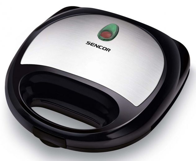 Sencor SSM 9510SS szendvicssütő Konyhai termékek - Konyhai kisgép (sütés / főzés / hűtés / ételkészítés) - Melegszendvics / gofri sütő - 361496