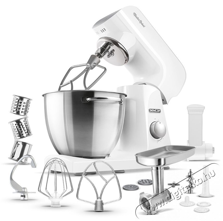 Sencor STM 40WH konyhai robotgép Konyhai termékek - Konyhai kisgép (előkészítés / feldolgozás) - Konyhai robotgép - 296112