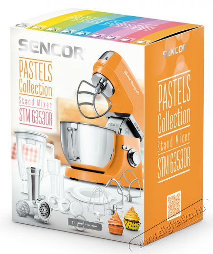 Sencor STM 6353OR konyhai robotgép Konyhai termékek - Konyhai kisgép (előkészítés / feldolgozás) - Konyhai robotgép - 330723