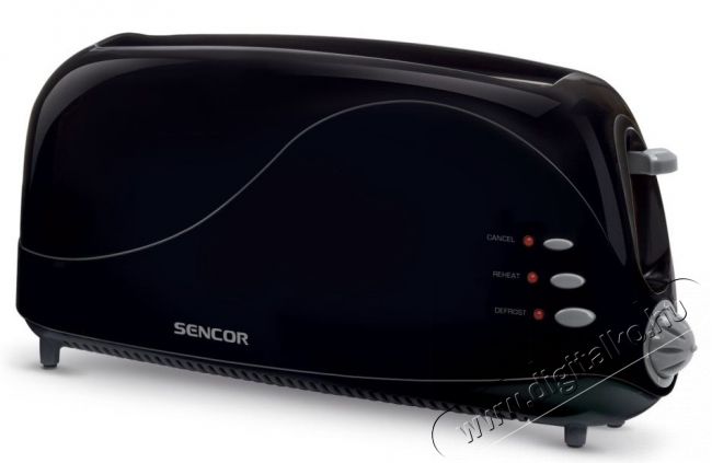 Sencor STS 3050BK Kenyérpirító - fekete Konyhai termékek - Konyhai kisgép (sütés / főzés / hűtés / ételkészítés) - Kenyérpirító - 274727