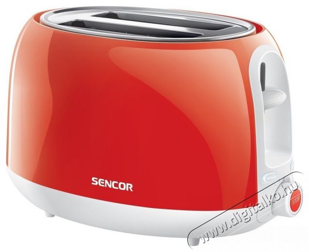 Sencor STS 2704RD kenyérpirító - piros Konyhai termékek - Konyhai kisgép (sütés / főzés / hűtés / ételkészítés) - Kenyérpirító - 283257