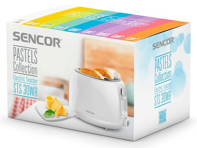 Sencor STS 30WH kenyérpirító Konyhai termékek - Konyhai kisgép (sütés / főzés / hűtés / ételkészítés) - Kenyérpirító - 296139