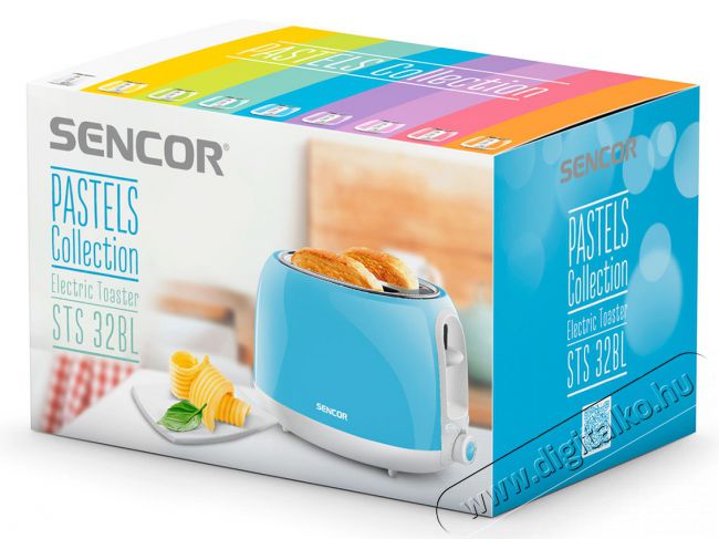 Sencor STS 32BL kenyérpirító Konyhai termékek - Konyhai kisgép (sütés / főzés / hűtés / ételkészítés) - Kenyérpirító - 296141