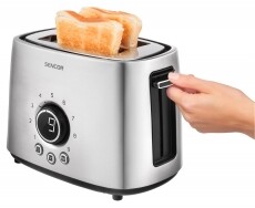 Sencor STS 5050SS kenyérpirító Konyhai termékek - Konyhai kisgép (sütés / főzés / hűtés / ételkészítés) - Kenyérpirító - 330726