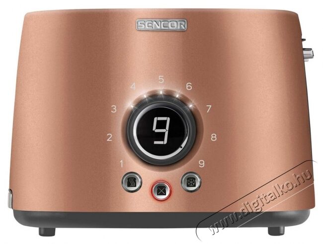 Sencor STS 6056GD kenyérpirító - arany Konyhai termékek - Konyhai kisgép (sütés / főzés / hűtés / ételkészítés) - Kenyérpirító - 336115