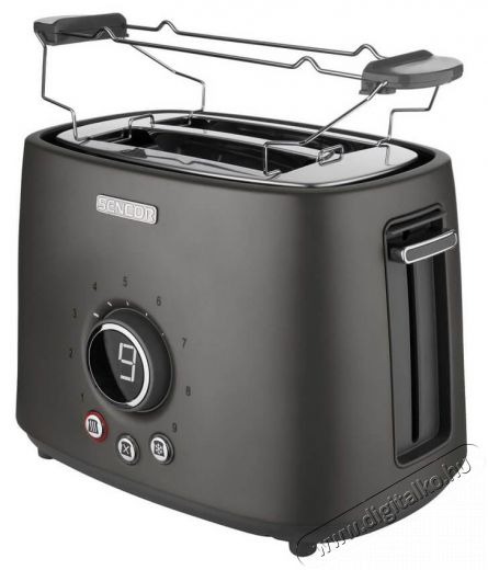 Sencor STS 6058BK kenyérpirító - fekete Konyhai termékek - Konyhai kisgép (sütés / főzés / hűtés / ételkészítés) - Kenyérpirító - 336117