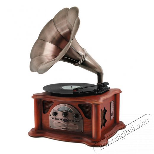 Sencor STT 018 Tube régimódi lemezjátszó Audio-Video / Hifi / Multimédia - Bakelit lemezjátszó - Bakelit lemezjátszó - 275972