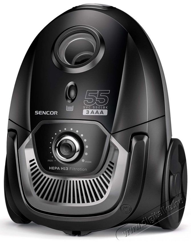 Sencor SVC 5501BK porszívó Háztartás / Otthon / Kültér - Porszívó / takarítógép - Porzsákos porszívó - 361500