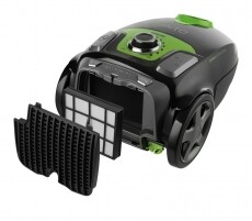 Sencor SVC 6900GR 4AAAA EcoPower Porzsákos porszívó - zöld Háztartás / Otthon / Kültér - Porszívó / takarítógép - Porzsákos porszívó - 349367