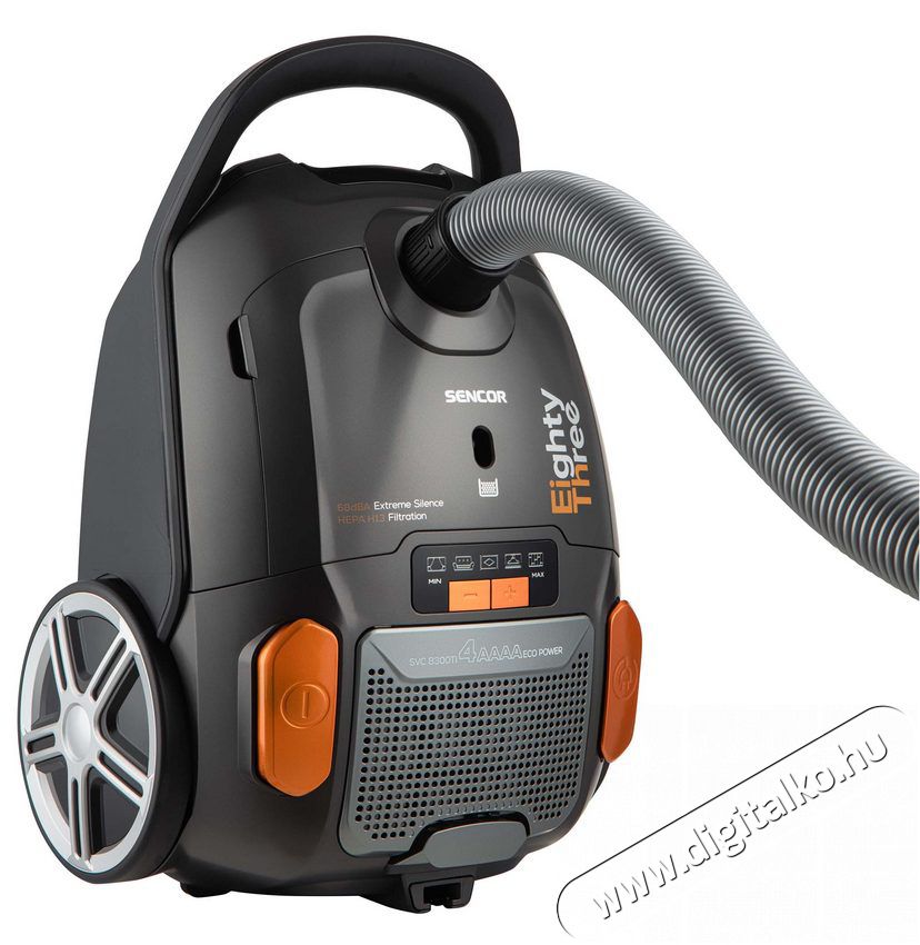 Sencor SVC 8300TI 4AAAA ECO Power Porzsákos Porszívó Háztartás / Otthon / Kültér - Porszívó / takarítógép - Porzsákos porszívó - 361501